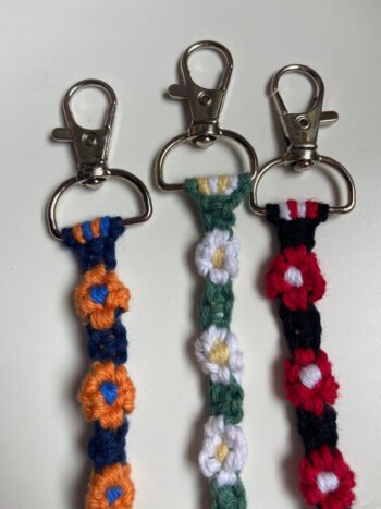 Llaveros de florecitas - Imagen 2