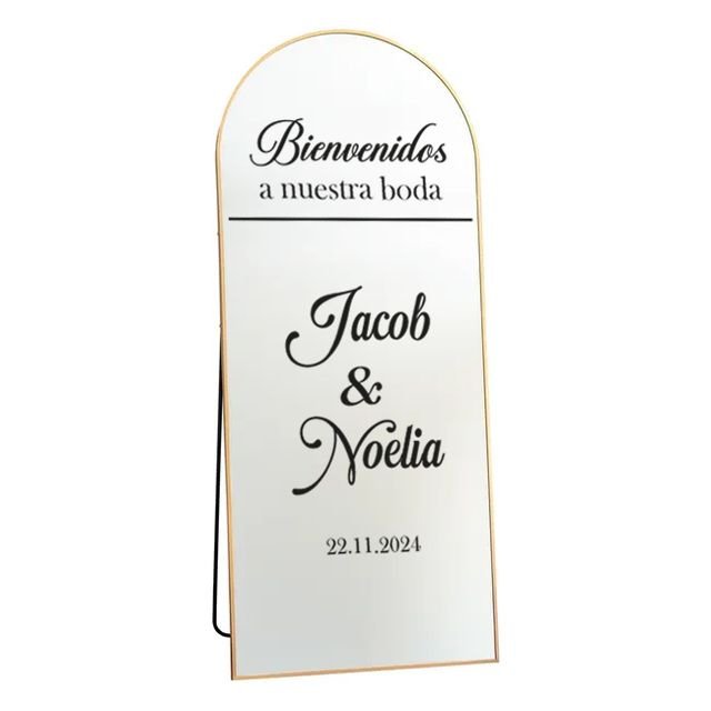 Espejos de boda 180x80