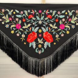 Mantón de flamenca