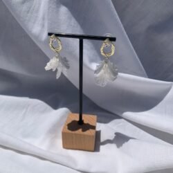 Pendientes Pluma