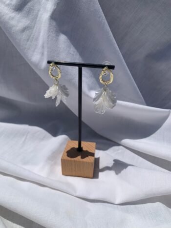 Pendientes Pluma