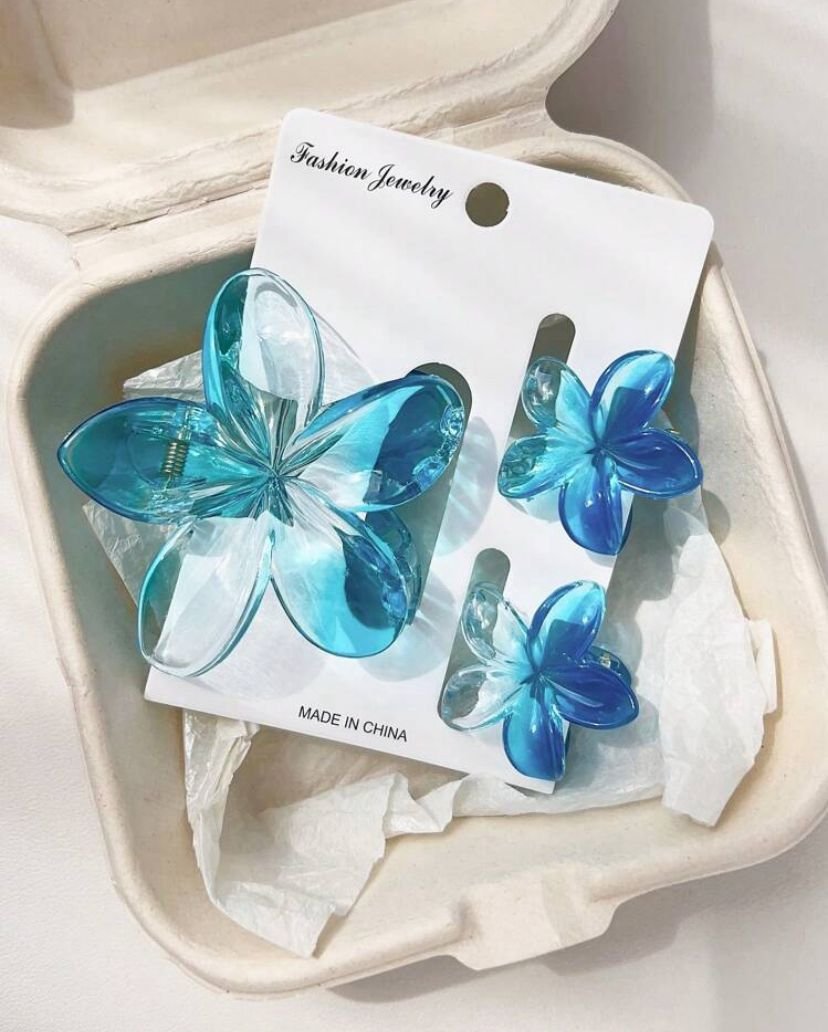 Pack de pinzas flor