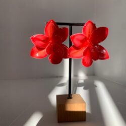 Pendientes flor exóticas 1