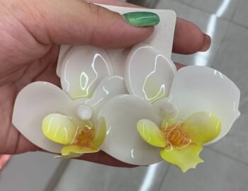 Pendientes de flor exóticas 2 - Imagen 3