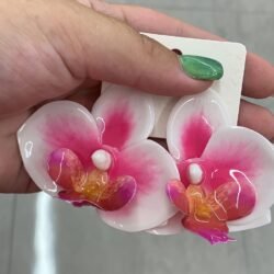 Pendientes de flor exóticas 2