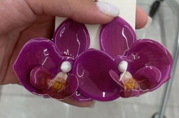 Pendientes de flor exóticas 2 - Imagen 4