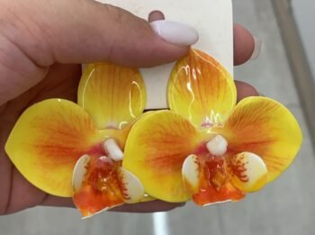 Pendientes de flor exóticas 2 - Imagen 7