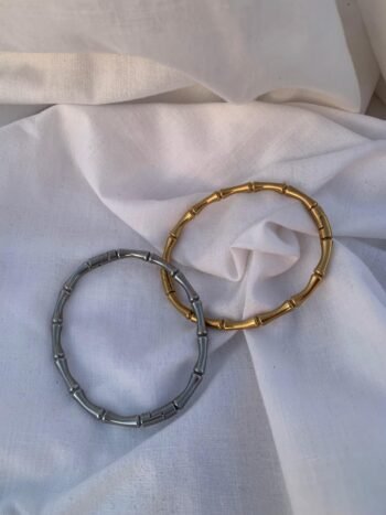 Pulseras bambú con abertura - Imagen 3